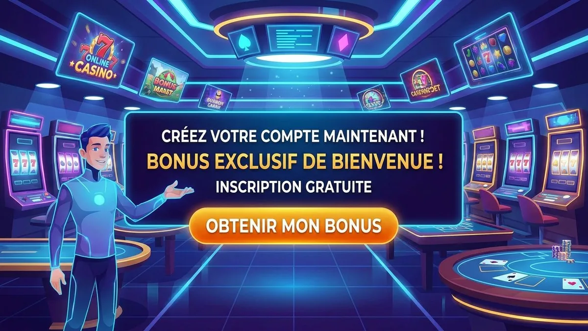 Inscription avec bonus